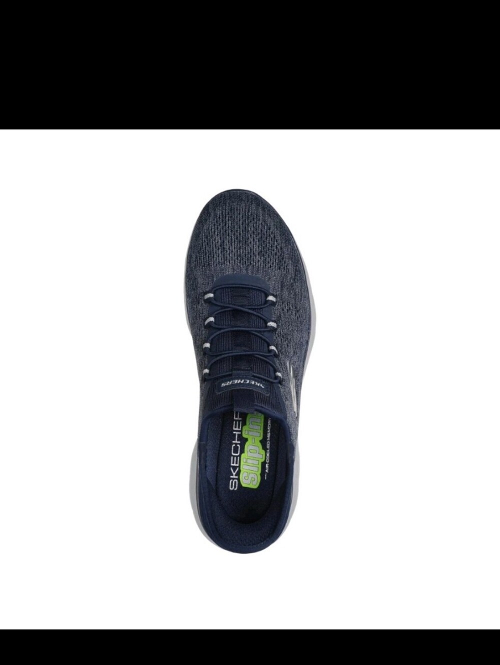 Skechers Men's Summits Key Pace Hands Free Slip-in Sneaker, Navy - Picture 3 of 9